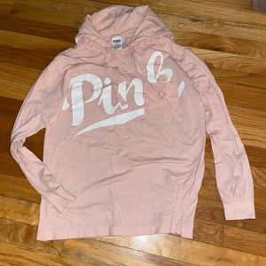 Victoria Secret Pink tshirt with hood